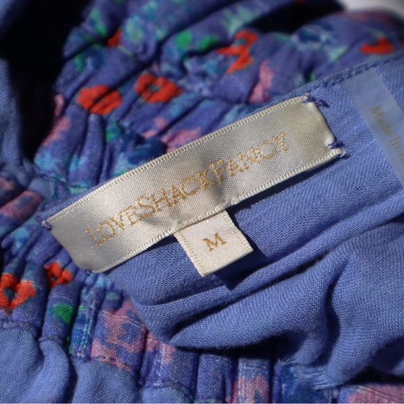 LoveShackFancy Blue Floral Dress - Picture 4 of 6